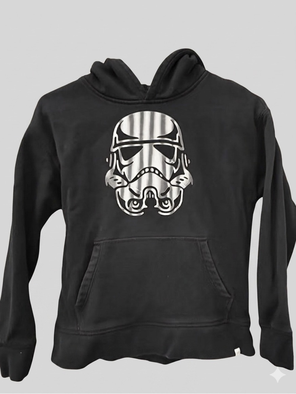 Gap x Star Wars Holographic Stormtrooper Hoodie - Boys size Large